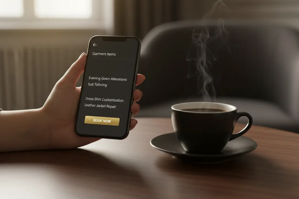 Booking a pickup on the phone